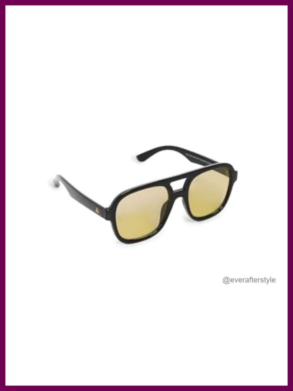 Aviator Gradient Lens Half Frame Sunglasses Retro Style Adult Eyewear